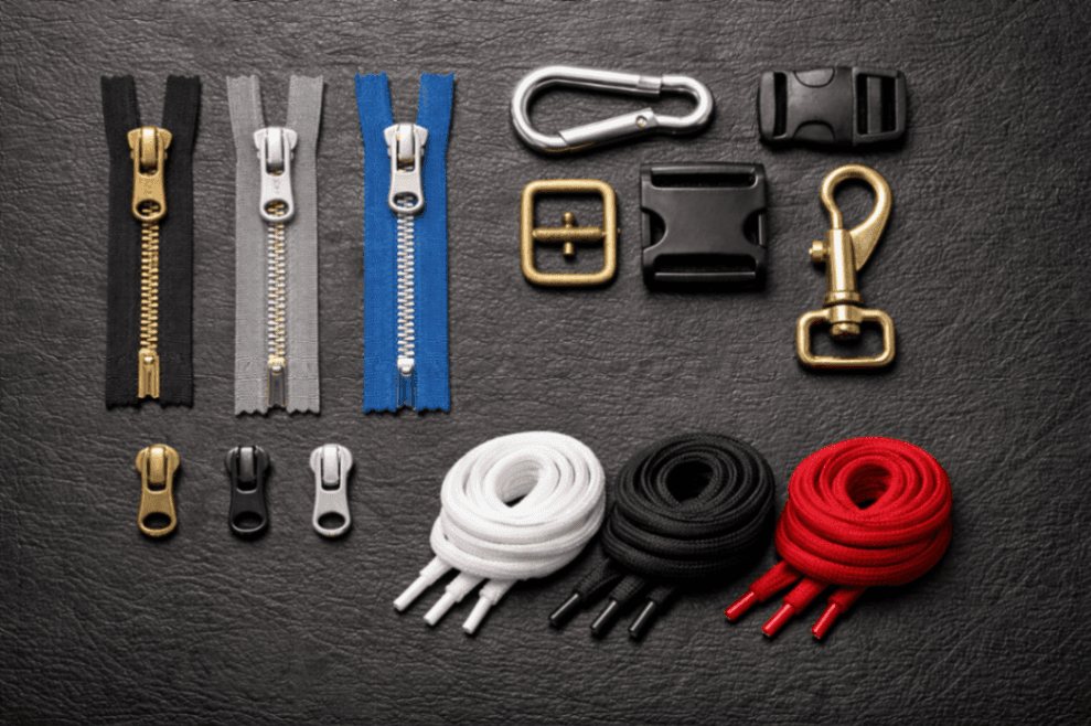 Durable and Stylish: NIFCO Zippers, Buckles & Shoelaces